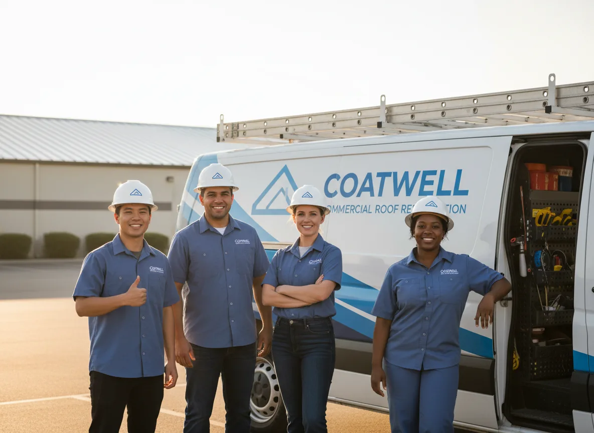 Commercial roof coating company in Nevada, OH